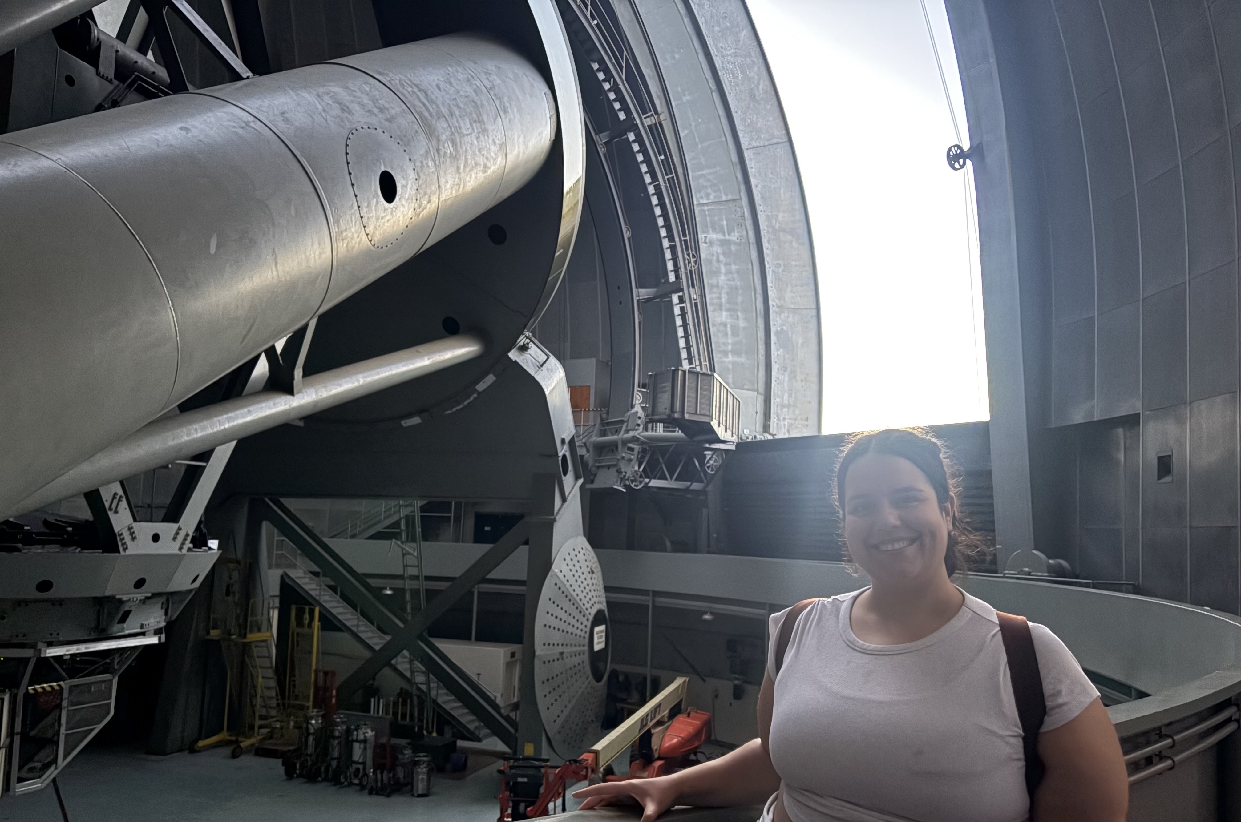 Demet at Palomar Observatory's 200-inch Hale Telescope